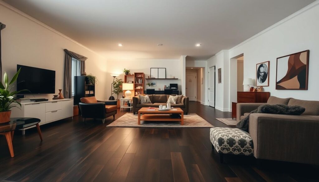 błędy w aranżacji z ciemną podłogą