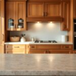 jaki blat do brązowych mebli kuchennych