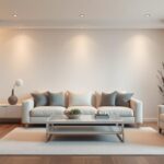 Jaki kolor ścian pasuje do białych mebli i szarej kanapy? jaki kolor ścian do białych mebli i szarej kanapy