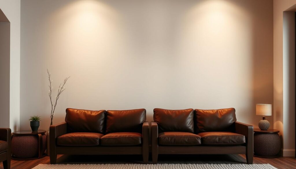 jaki kolor ścian do ciemnobrązowych mebli