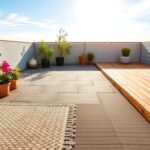 Co można położyć na papę na tarasie