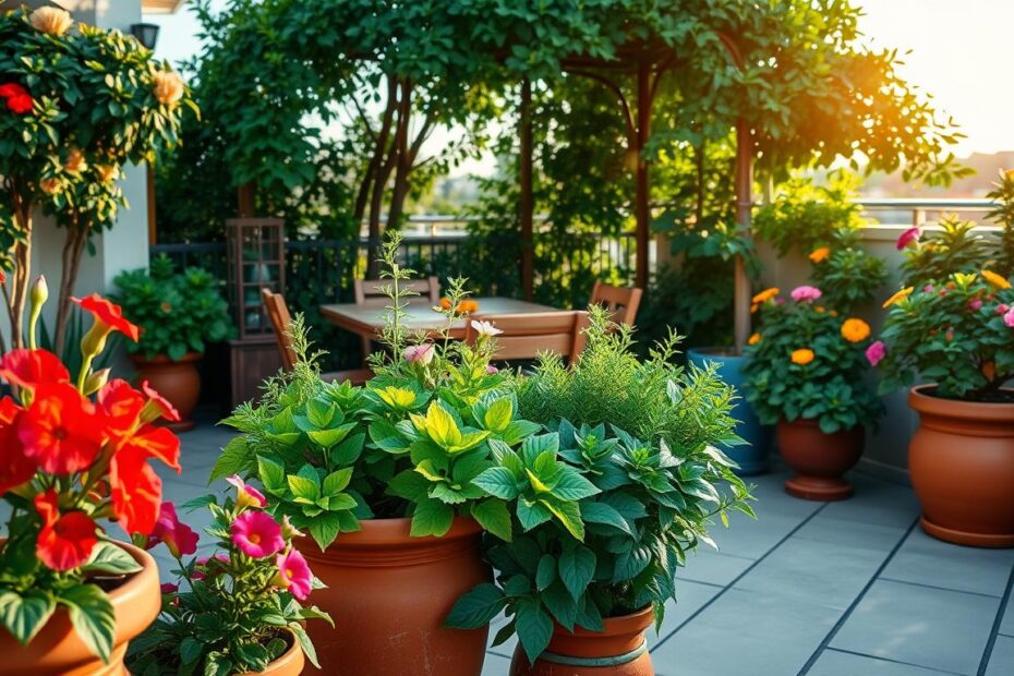 Co posadzić przy tarasie