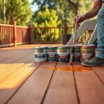 Czym pomalować taras drewniany