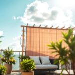 Jak osłonić taras od wiatru