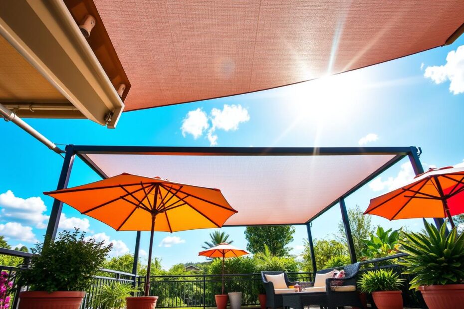 Jak osłonić taras przed słońcem