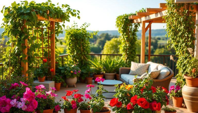 Jak osłonić taras roślinami