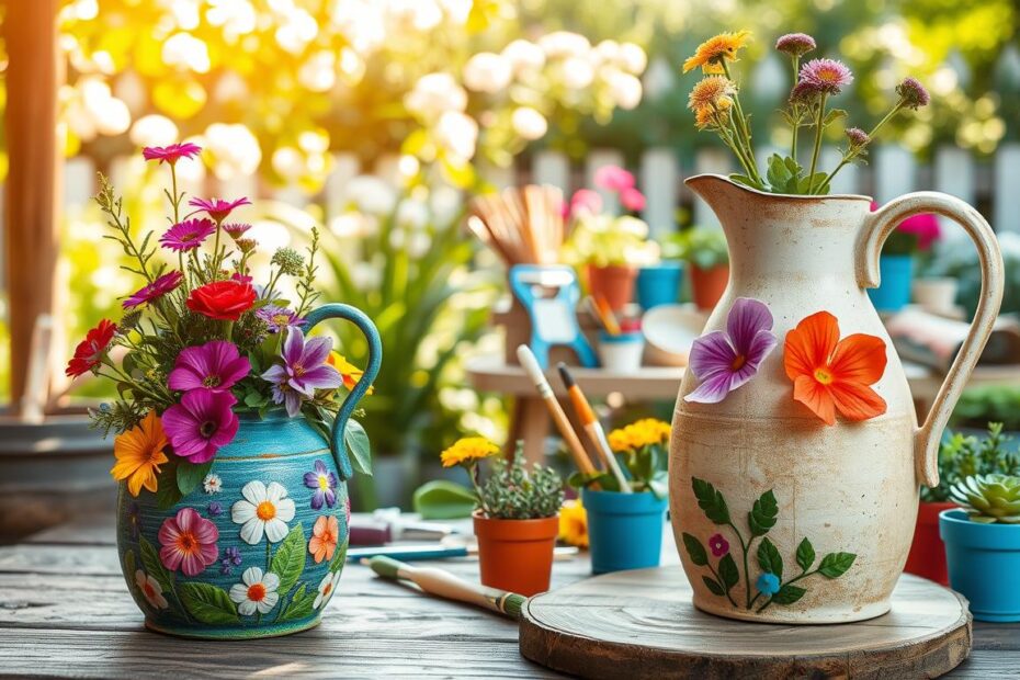 Jak zrobić dzban do ogrodu