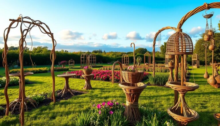 Jak zrobić ozdoby z wikliny do ogrodu