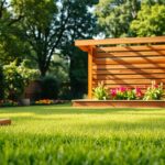 Jak zrobić taras na trawie