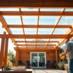 Jak zrobić zadaszenie tarasu z poliwęglanu