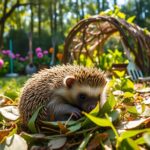 Jak zwabić jeża do ogrodu