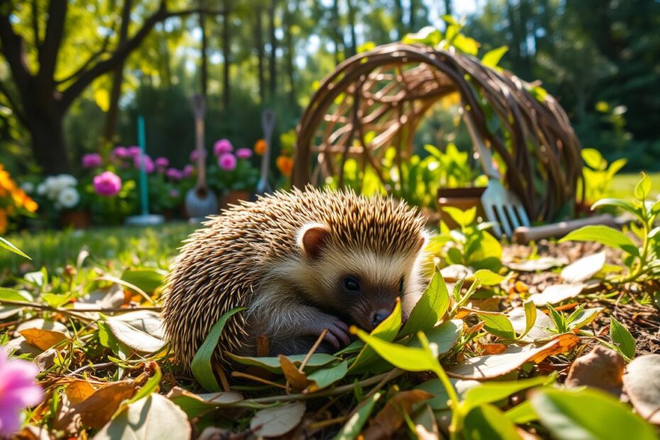 Jak zwabić jeża do ogrodu