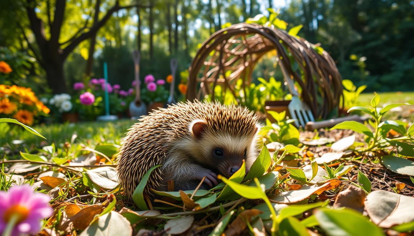 Jak zwabić jeża do ogrodu
