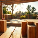 Jaka grubość legarów pod taras