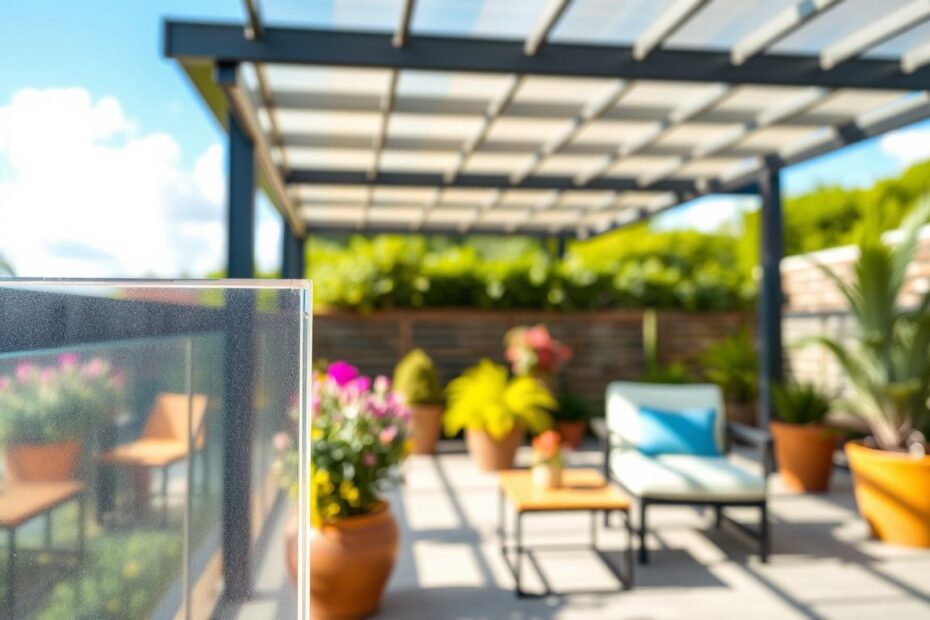 Jaki gruby poliwęglan na zadaszenie tarasu