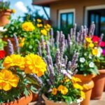 Jakie kwiaty do doniczek na taras